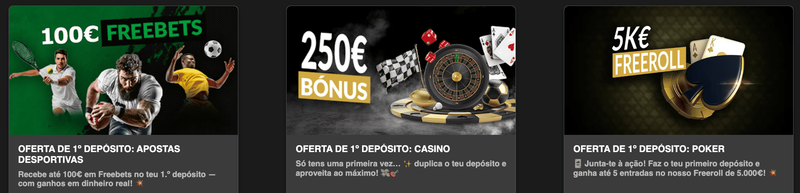 Bónus Estoril Sol e código promocional